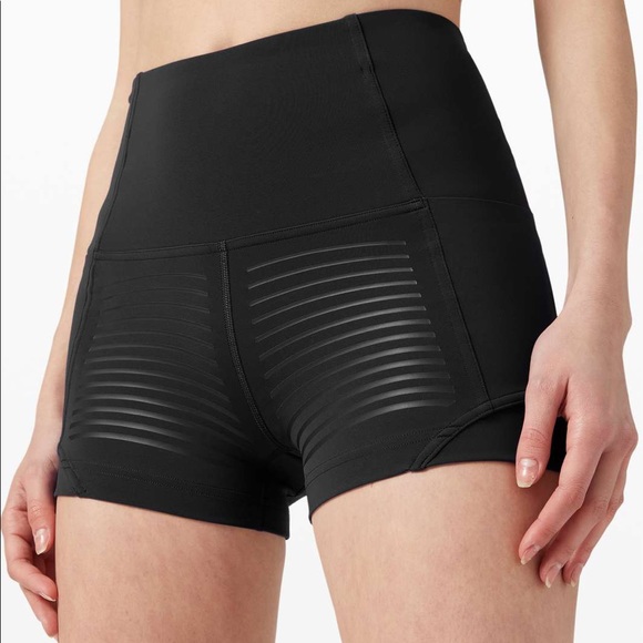 Lululemon High Waisted Shorts - Picture 2 of 5